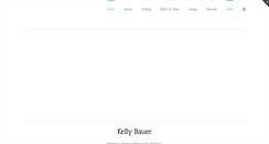 Desktop Screenshot of kellybauer.info